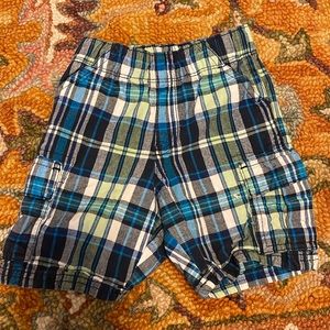 The Children’s Place toddler plaid shorts.